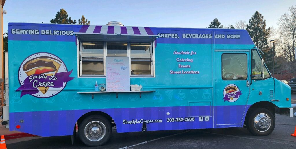 LeCrepe image1 - custom food truck build by Mile High Food Trucks