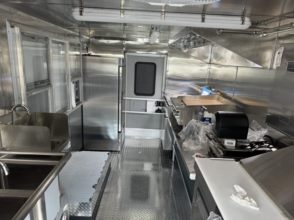 12-foot custom food truck build - photo 3